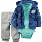 Baby Boys' 3 Piece Cardigan Set