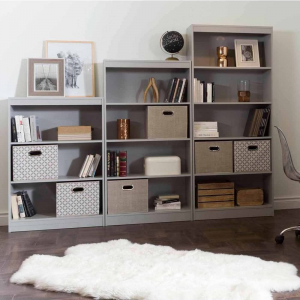 South Shore Smart Basics 5 Shelf Bookcase, Multiple Finishes 1