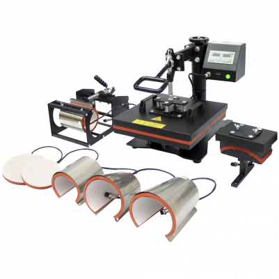 HomCom 12- x 12- 8 in 1 Digital Heat Transfer Press Machine