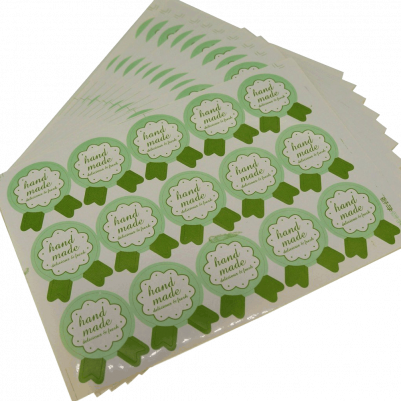 Seal Sticker - hand made