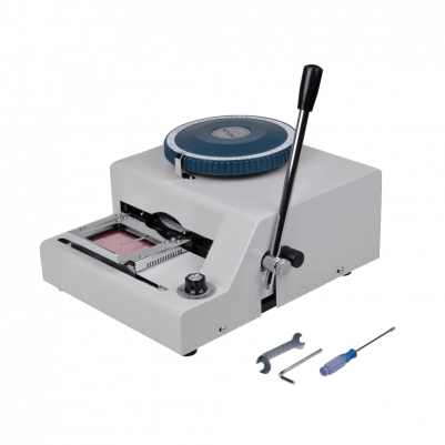 TMS® 72-character Letters Manual Embosser Credit Id PVC Card VIP Embossing Machine