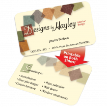Business Cards for Inkjet Printers