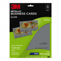 Metallic Business Cards