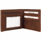 Leather Trifold Wallets for Men 