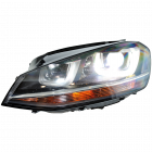 Volkswagen Golf 7 Bi Xenon Headlights Left Right LED
