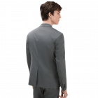 Textured suit, chest pocket
