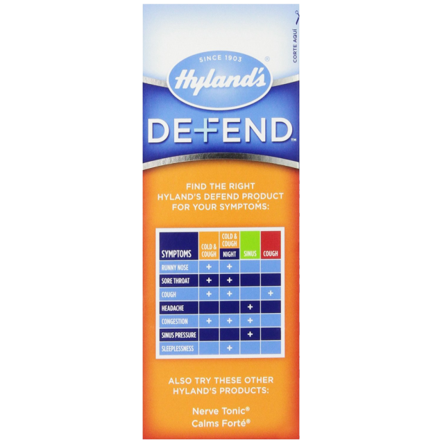 Hyland's Defend Cough and Cold