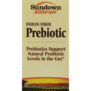 Sundown Naturals Inulin Fiber Prebiotic Capsules