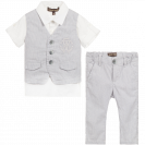 Shirt Waistcoat & Trousers Set