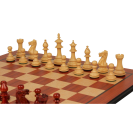 Wood Chess Set African Padauk & Boxwood 