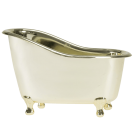 White Rose Jasmine Gold Tub Spa Bath Gift Set