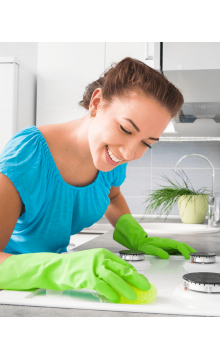 Kitchen cleaning 