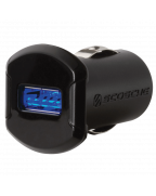 Scosche reVOLT 12W USB Car Charger with Illuminated USB Port