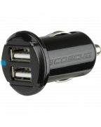 Scosche reVOLT 12W USB Car Charger with Illuminated USB Port