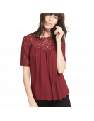 Guipure Lace Blouse