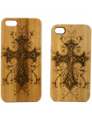 Celtic Cross iPhone 6 Case Wood Cover