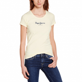 Pepe Jeans Women's Plain Short Sleeve