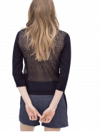 Lace Back Sweater