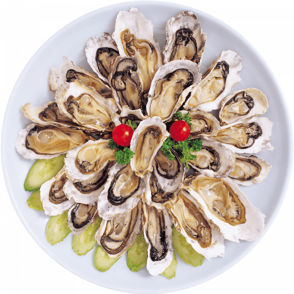 Marinated oysters