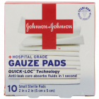 Johnson & Johnson First Aid Gauze Pads 