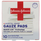 Johnson & Johnson First Aid Gauze Pads 