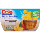 Fruit Bowls Diced Peaches in 100% Fruit Juice