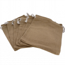 Linen Pouches with Drawstring for Gift Packaging