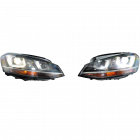 Volkswagen Golf 7 Bi Xenon Headlights Left Right LED