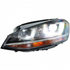 Volkswagen Golf 7 Bi Xenon Headlights Left Right LED