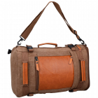 Witzman Men's Retro Canvas Travel Duffel Bag