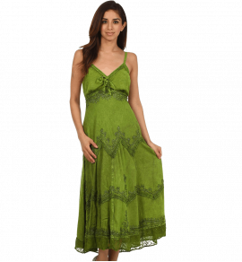 Spaghetti Straps Long Dress