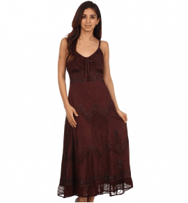 Spaghetti Straps Long Dress
