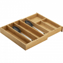 Expandable Bamboo Gadget Tray