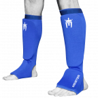 Meister Elastic Cloth Shin & Instep Padded Guards (Pair)