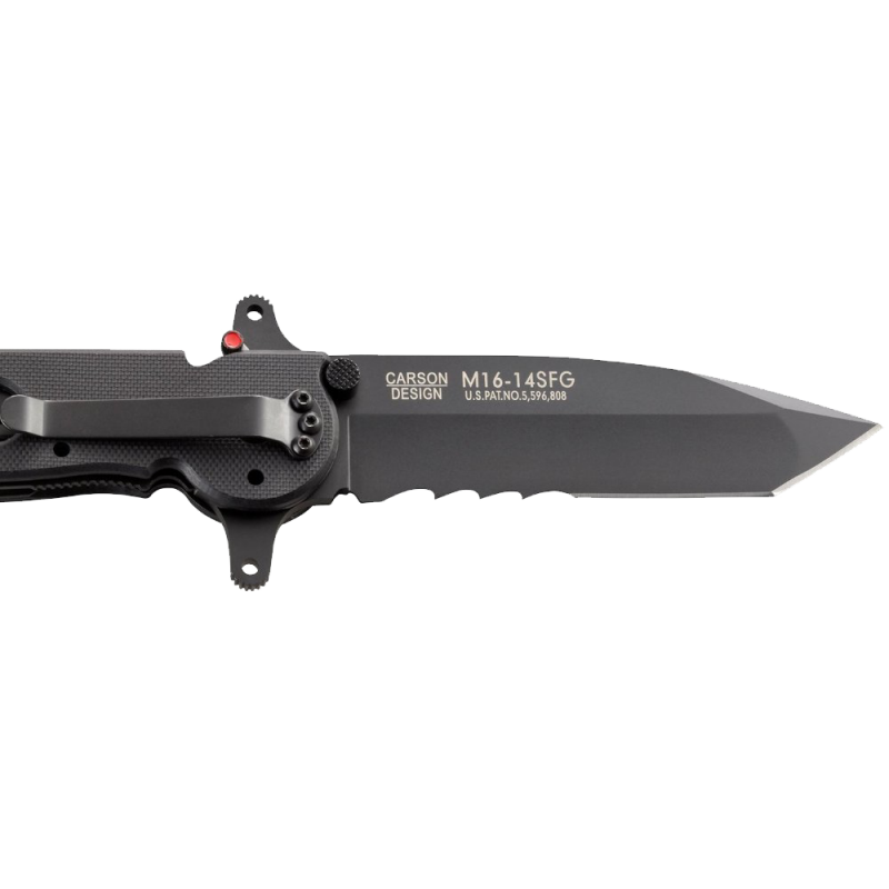 Columbia River Knife and Tool's M16-14SFG Special Forces Folding Knife with Veff Serrated Blade