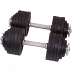 One Pair of Adjustable Dumbbells