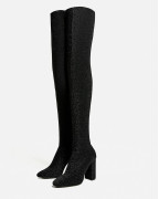 Over The Knee Stretch High Heel Boots