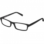Sibley Eyeglasses in Jet Black for Men 