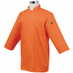 Chef Works JLCL-BLK-M Basic Chef Coat