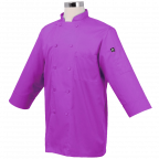 Chef Works JLCL-BLK-M Basic Chef Coat