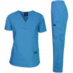 Dagacci Medical Uniform Women`s Medical Scrub Set