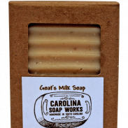 Handmade Goat Milk Soap Oatmeal & Honey and Clean Cotton Scents