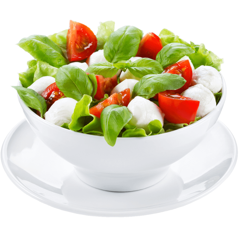 Fresh organic salad veg