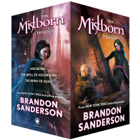 Mistborn Trilogy by Brandon Sanderson 