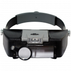 SE MH1047L Illuminated Multipower LED Binohead Magnifier 