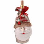 hiLISS 2pcs Snowman Santa Claus Christmas Candy Bag Treat Pocket Home Gift Decor