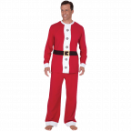 PajamaGram Santa Suit Christmas Matching Family Pajama Set 