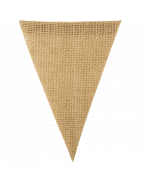ThxToms DIY Burlap Banner Hand Painted Decoration for Wedding Birthday and Kids Party 