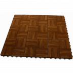 Greatmats Max Tile Laminate Floor Tile 10 Pack (Dark Oak)