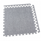 ncstores Eco Soft Carpet Foam Tiles Portable Trade Show Flooring, Exercise Mats & Light Duty Carpet Top Gym Flooring